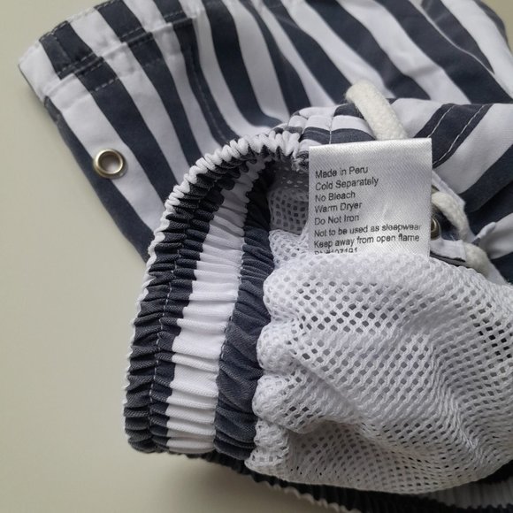 Baby CZ by Carolina Zapf Striped Swim Trunks - Picture 14 of 16